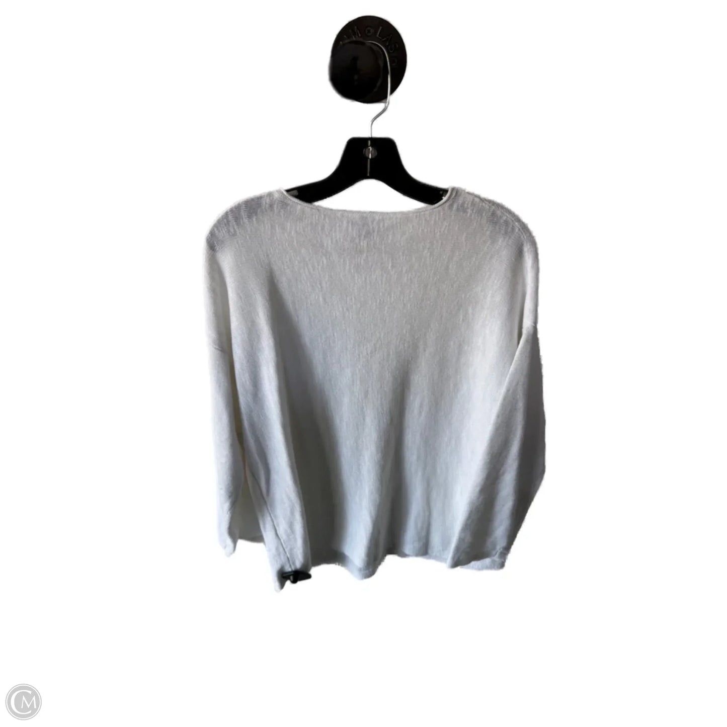 Sweater By Eileen Fisher In White, Size: M