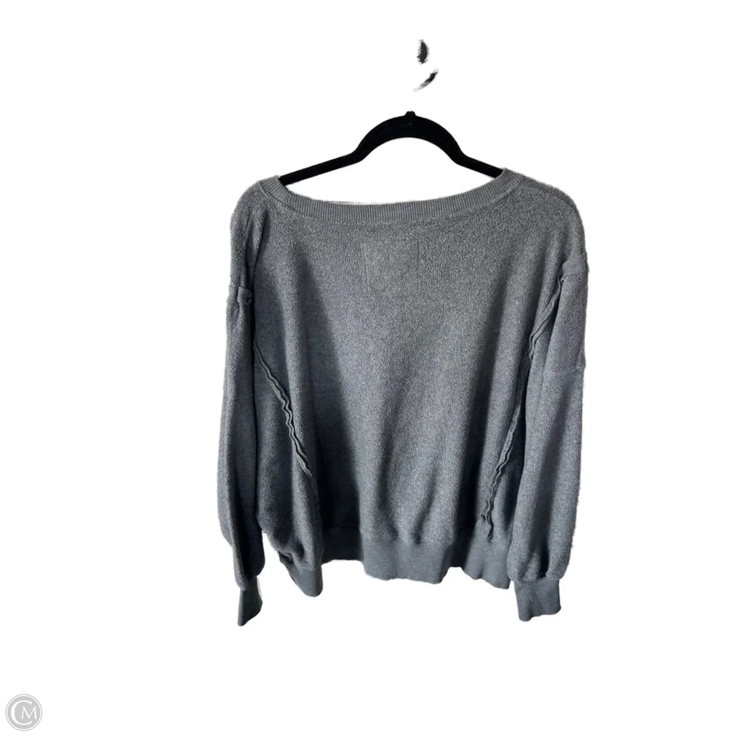 Sweatshirt Crewneck By American Eagle In Grey, Size: Xxs