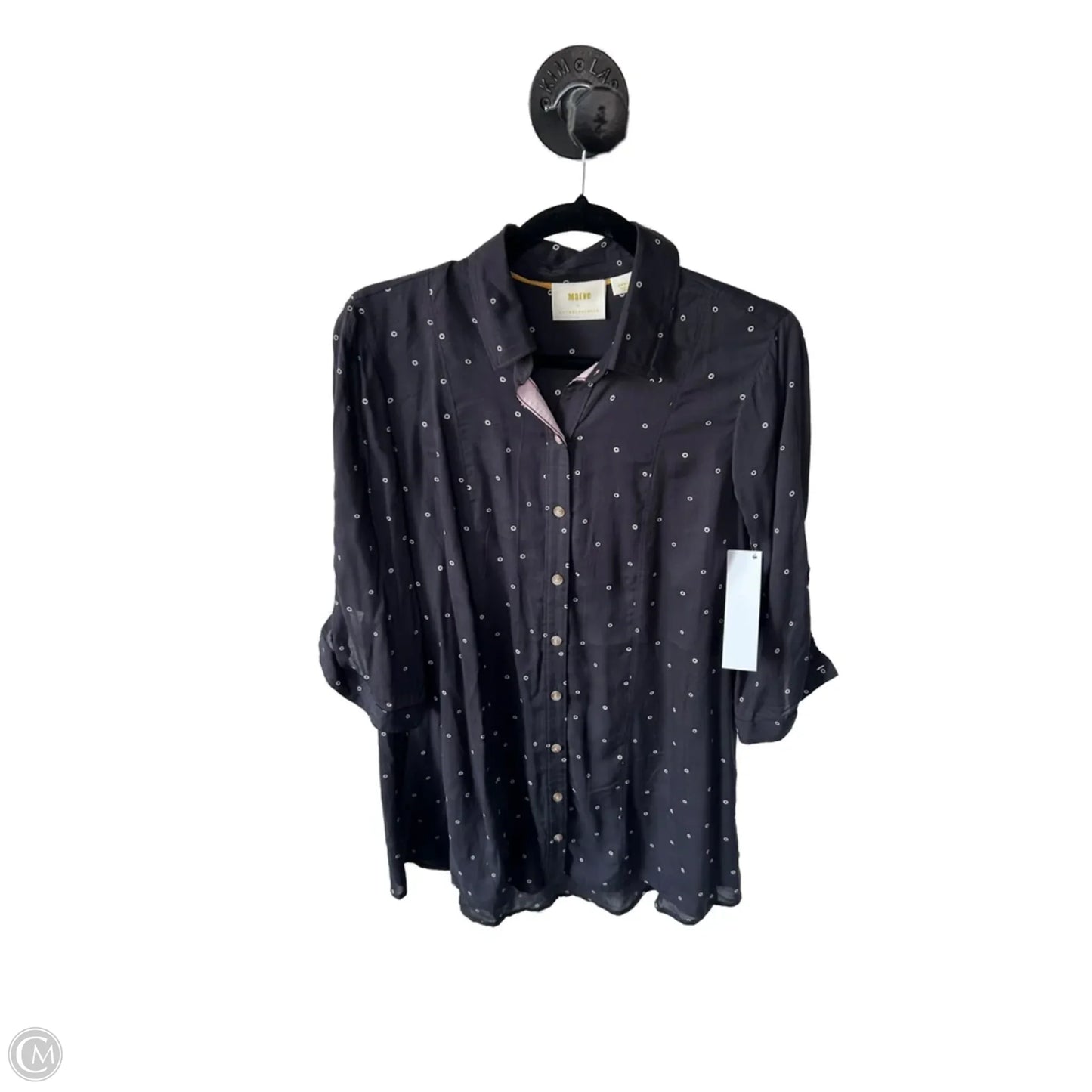 Dress Casual Short By Anthropologie In Black, Size: S