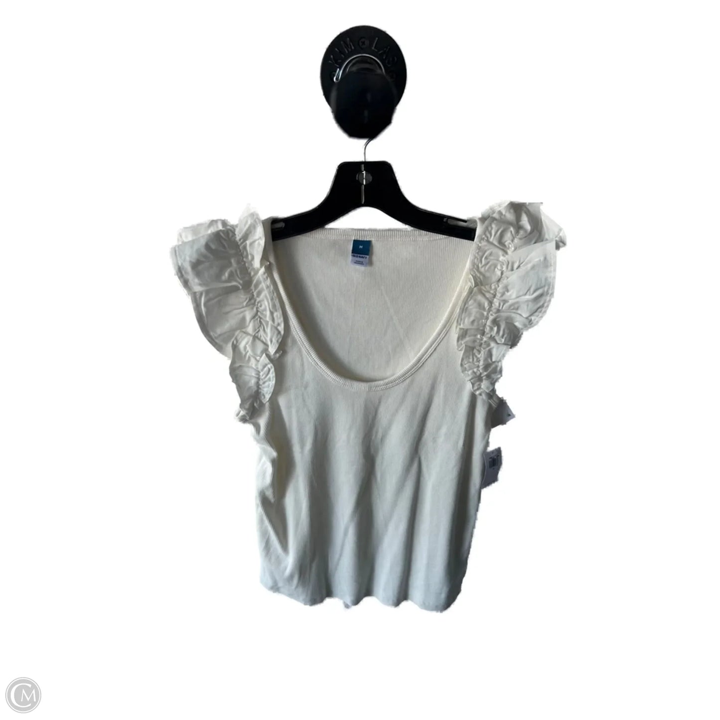 Top Sleeveless By Old Navy In Cream, Size: M