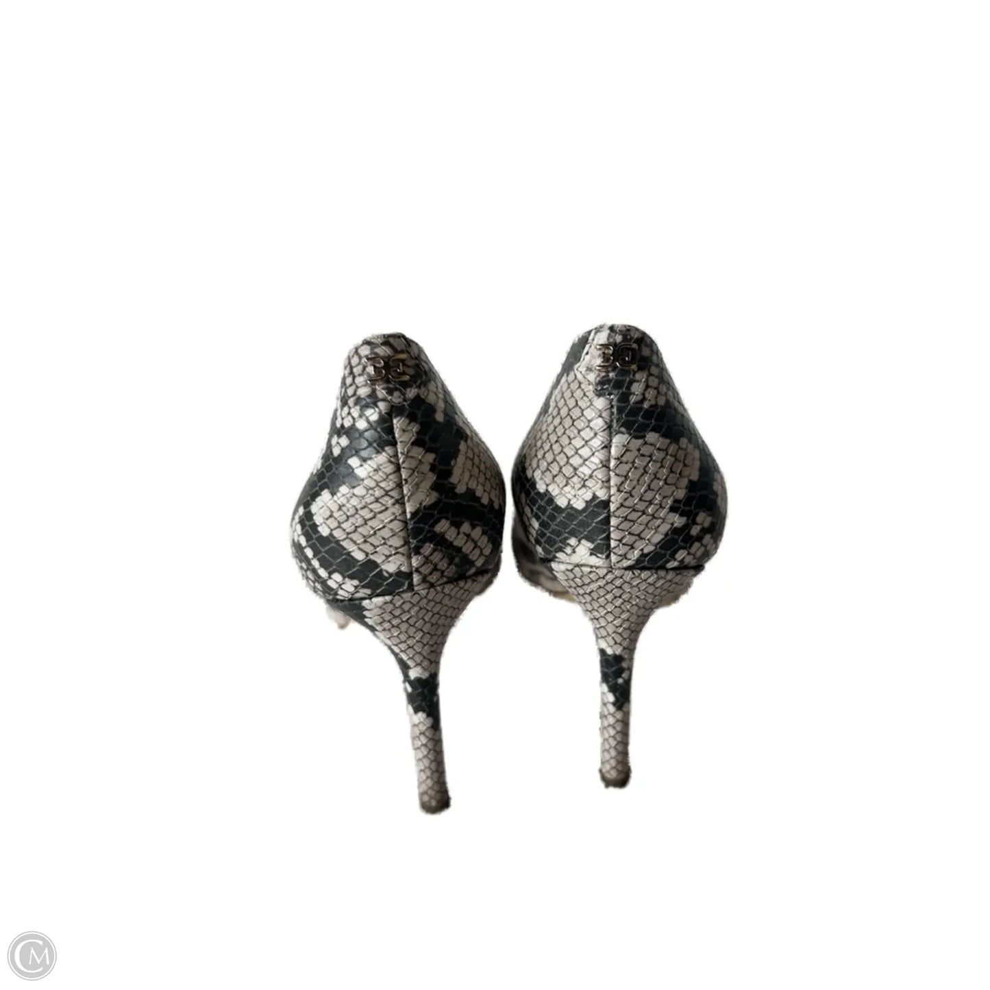 Shoes Heels Stiletto By Sam Edelman In Cream & Grey, Size: 7