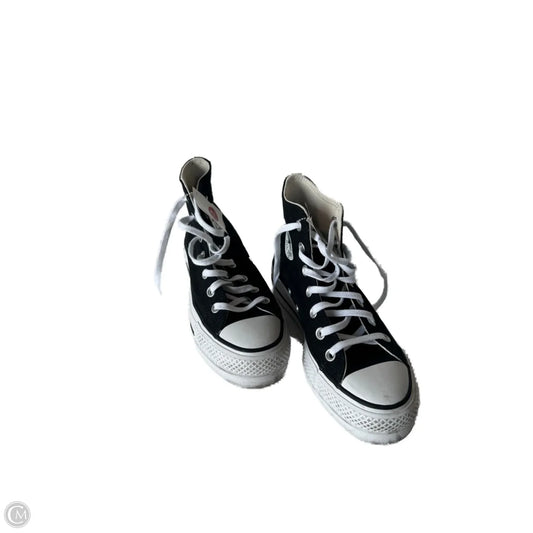 Shoes Sneakers Platform By Converse In Black & White, Size: 6.5