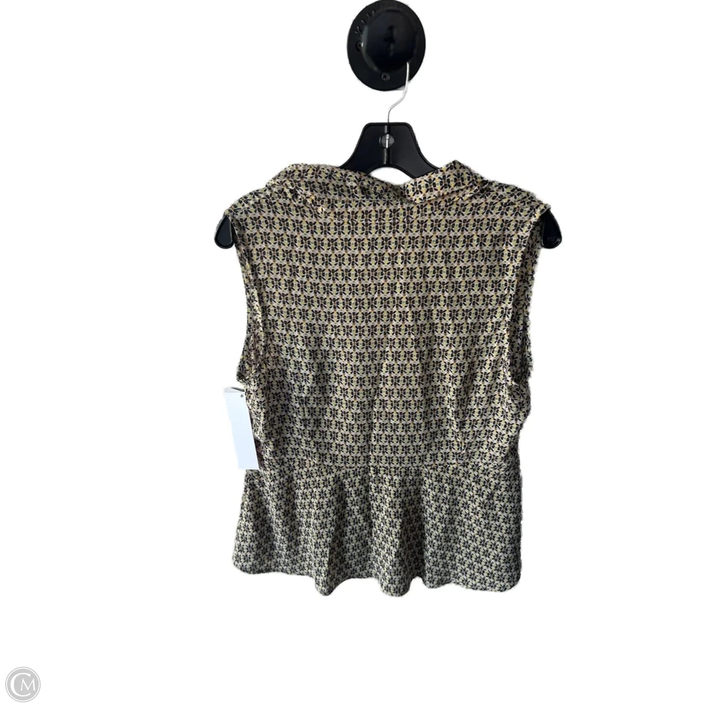 Top Sleeveless By Cabi In Yellow, Size: M