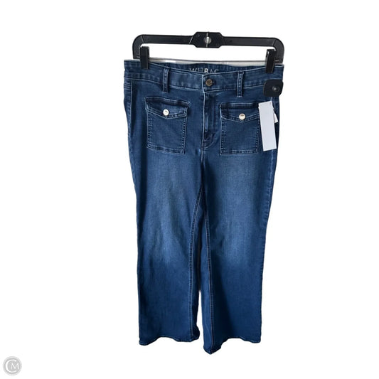Jeans Flared By White House Black Market In Blue Denim, Size: 8