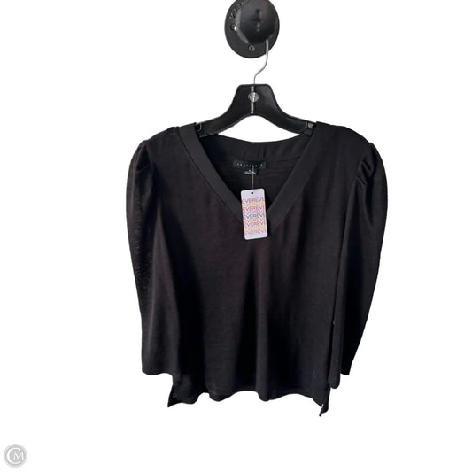 Top Long Sleeve By Sanctuary In Black, Size: M