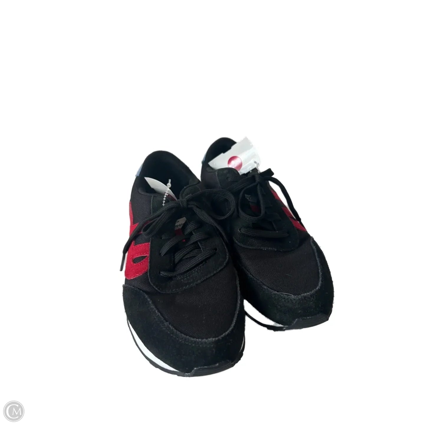 Shoes Sneakers By Hush Puppies In Black & Red, Size: 7