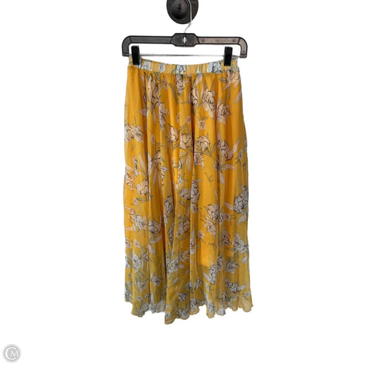 Skirt Maxi By Chicwish In Yellow, Size: 0