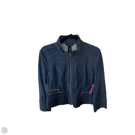 Jacket Other By White House Black Market In Blue Denim, Size: M