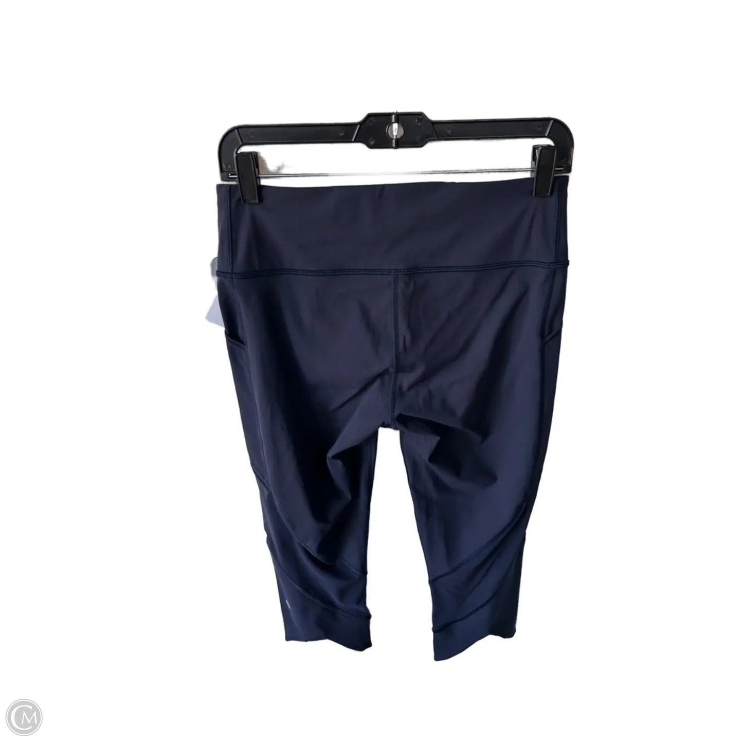 Athletic Capris By Lululemon In Blue, Size: 8