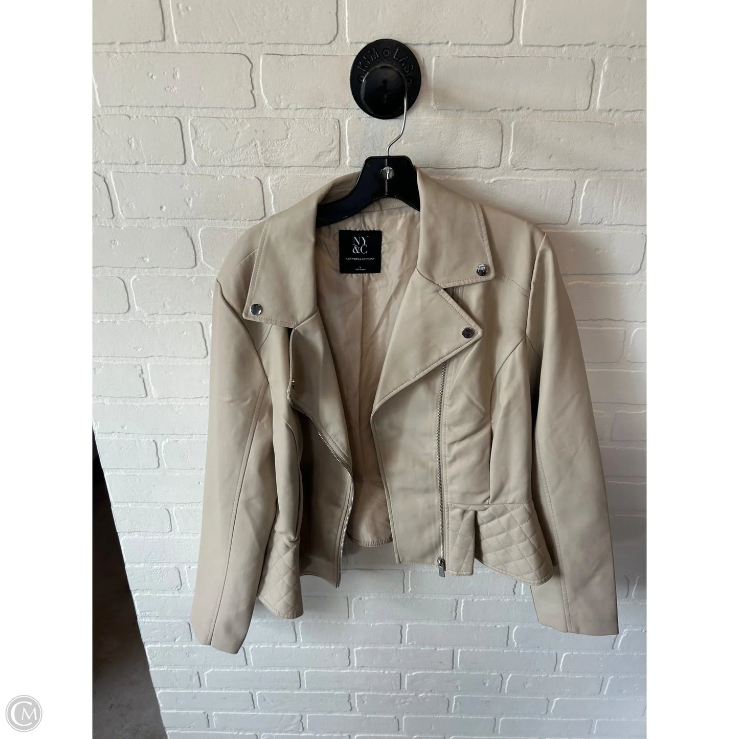 Jacket Other By New York And Co In Beige, Size: L