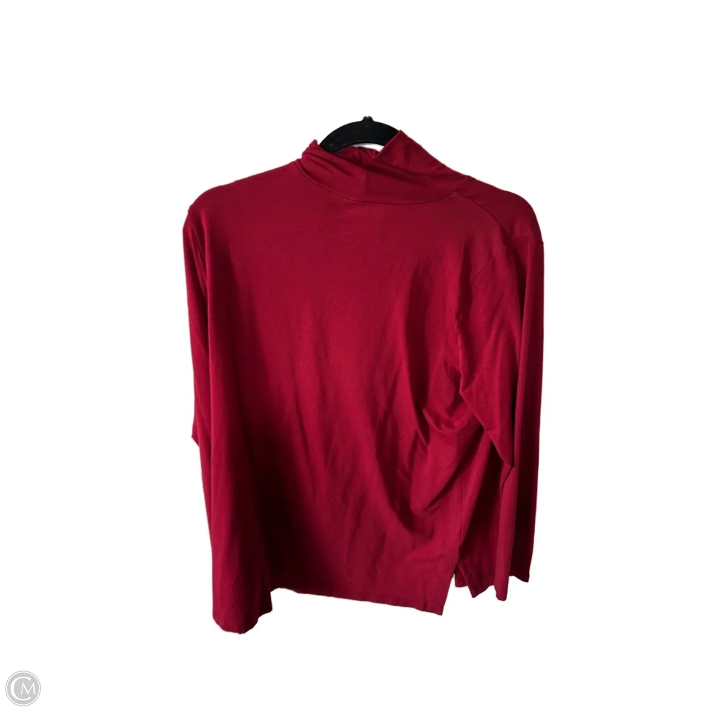 Top Long Sleeve By J. Jill In Red, Size: L