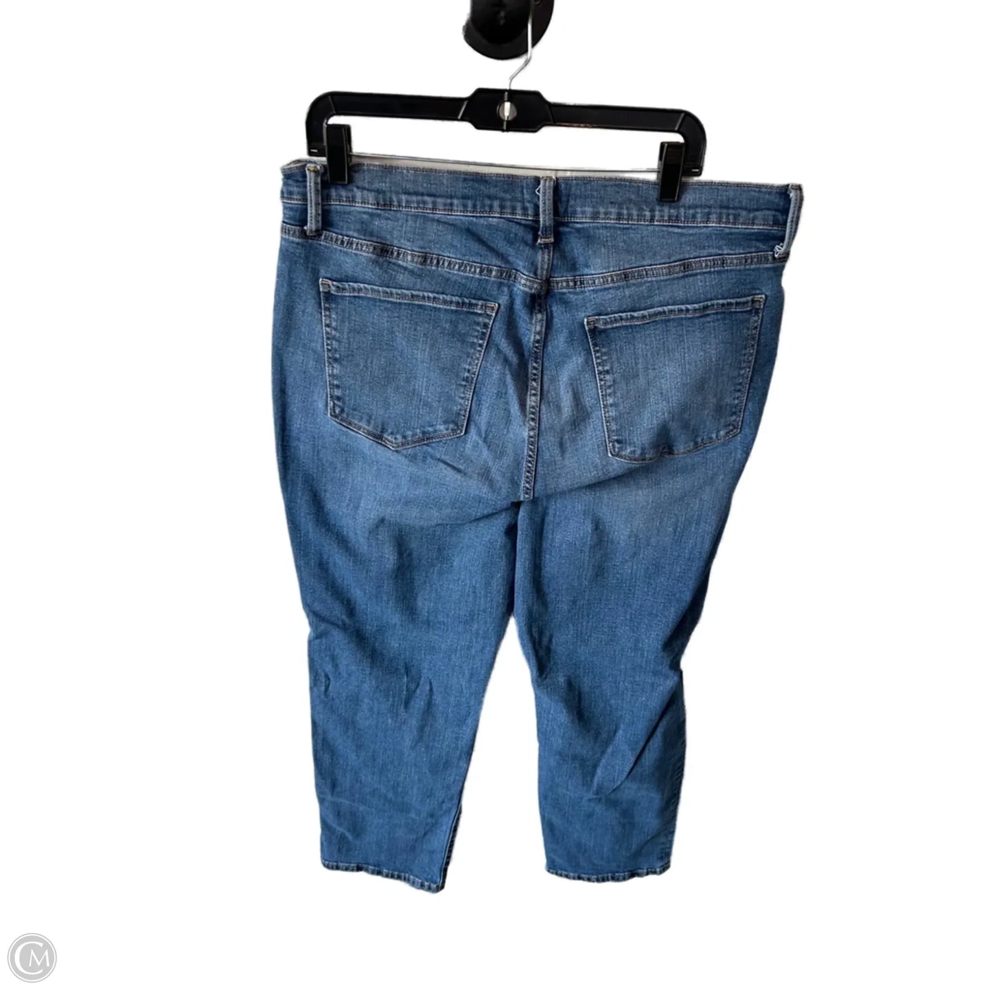 Jeans Straight By Maurices In Blue Denim, Size: 18