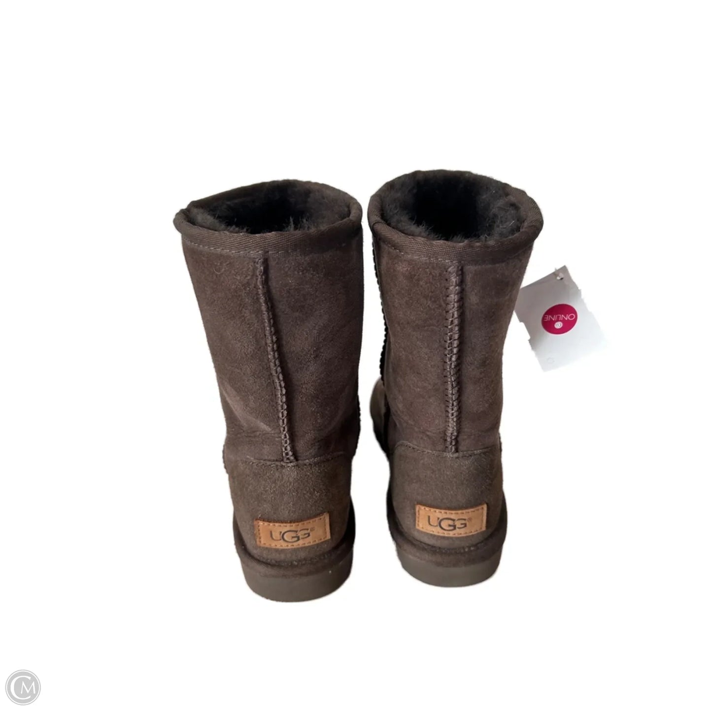 Boots Designer By Ugg In Brown, Size: 7