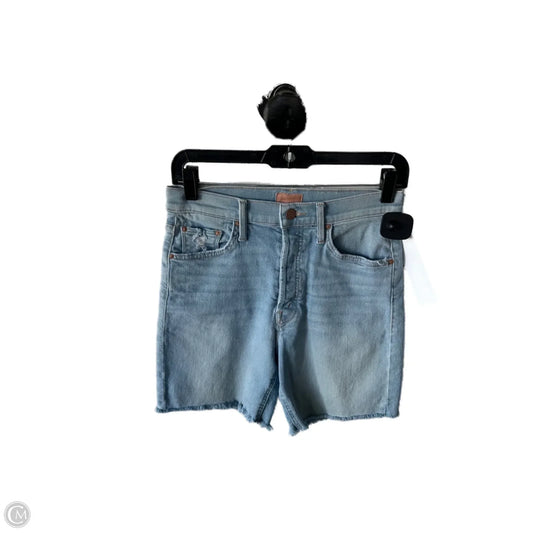 Shorts By Mother In Blue Denim, Size: 2
