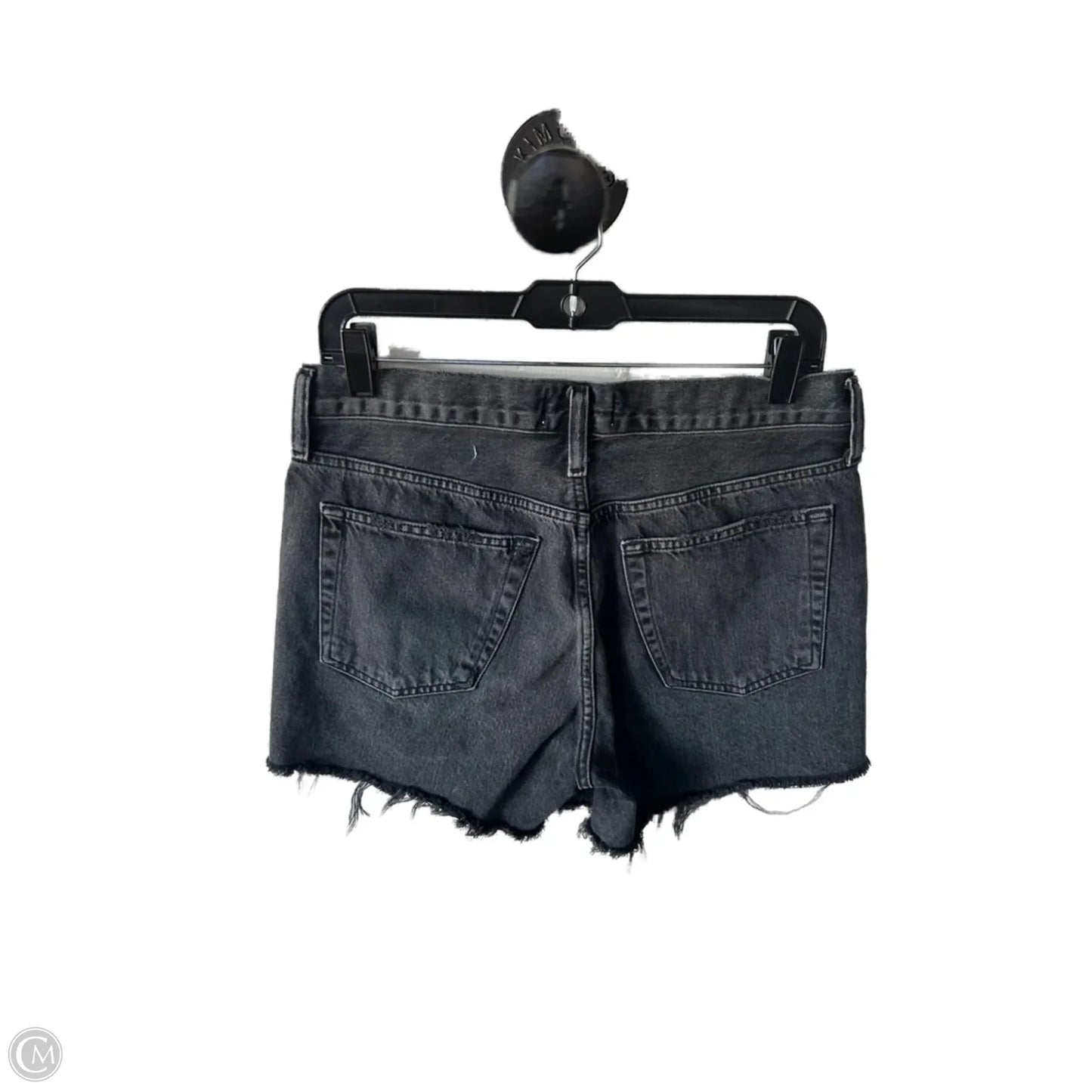 Shorts By Agolde In Black Denim, Size: 4