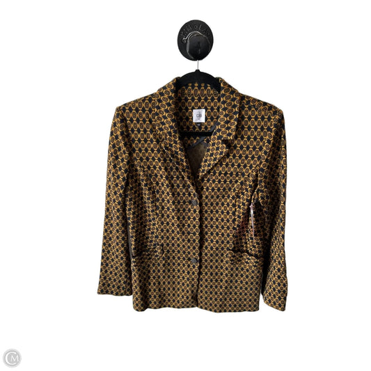 Blazer By Cabi In Blue & Yellow, Size: M