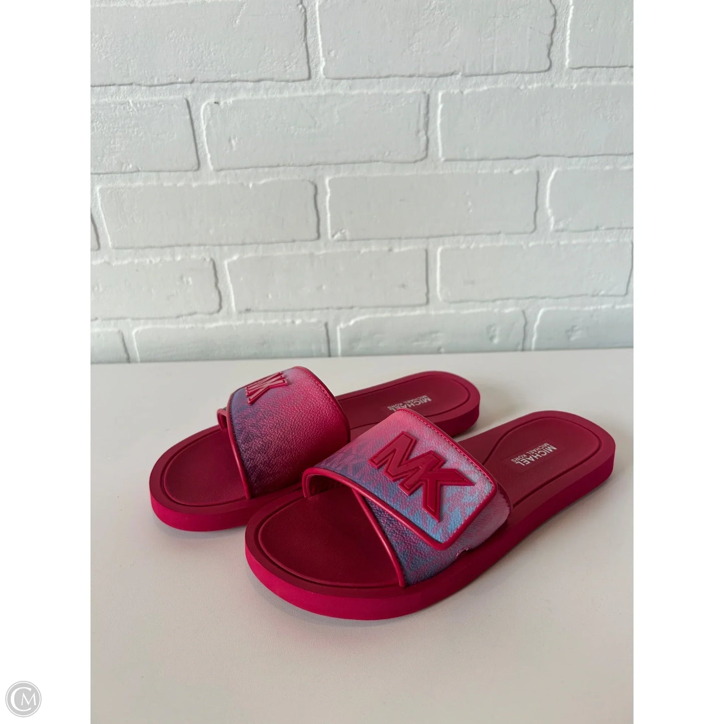 Sandals Flats By Michael By Michael Kors In Pink, Size: 6
