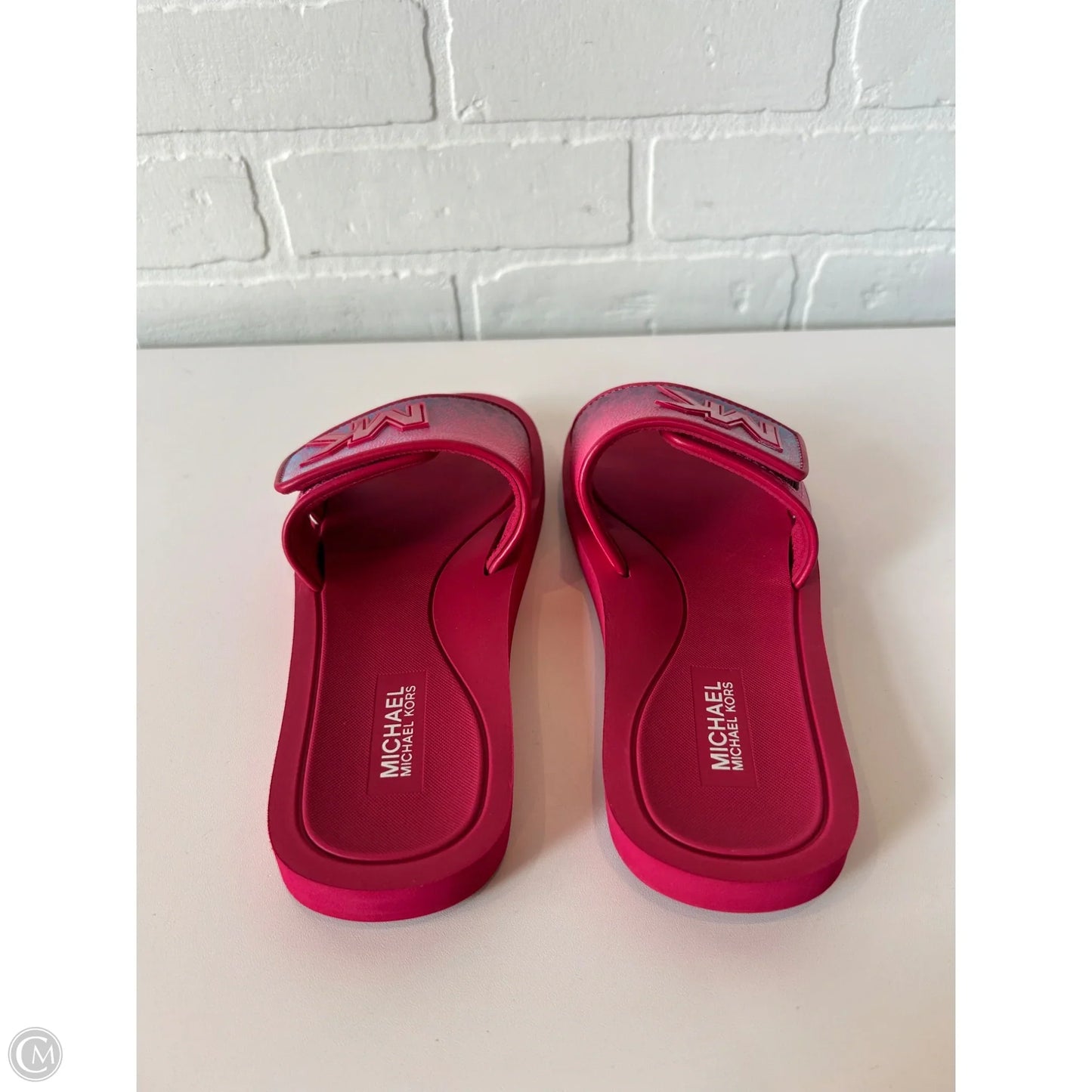 Sandals Flats By Michael By Michael Kors In Pink, Size: 6