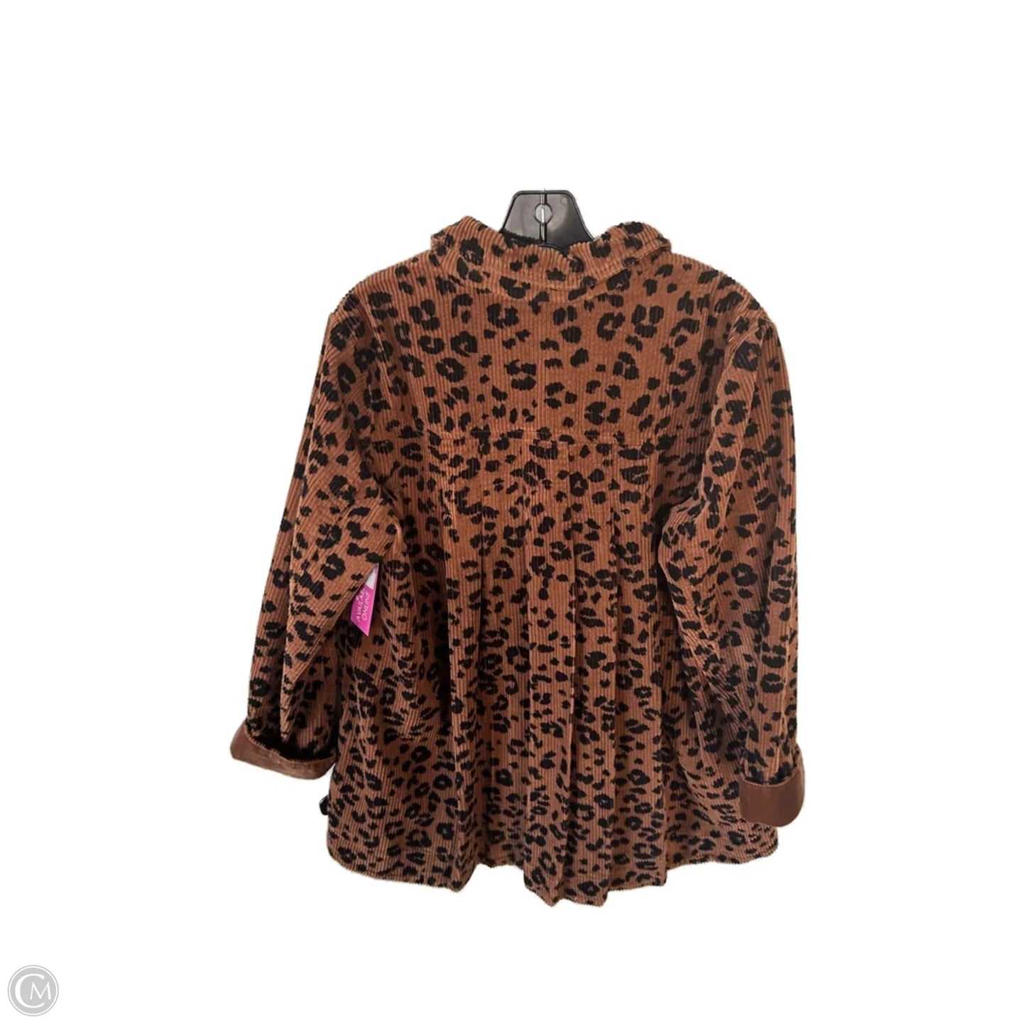 Coat Other By J. Jill In Black & Brown, Size: M