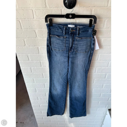 Jeans Boot Cut By Good American In Blue Denim, Size: 2