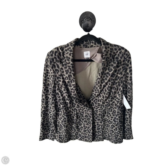 Blazer By Cabi In Black & Grey, Size: M