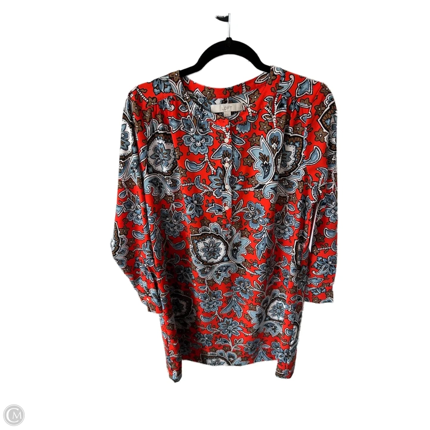 Dress Casual Short By Loft In Orange, Size: M