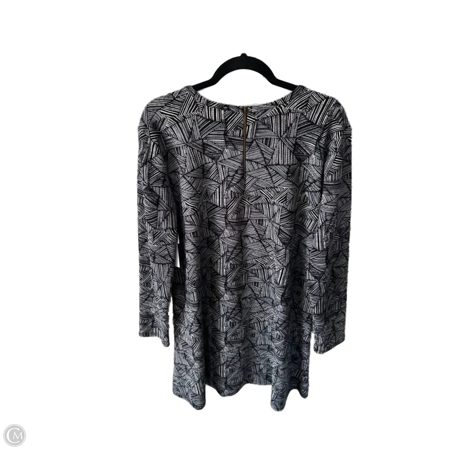 Dress Casual Short By Cupio In Black & White, Size: Xl
