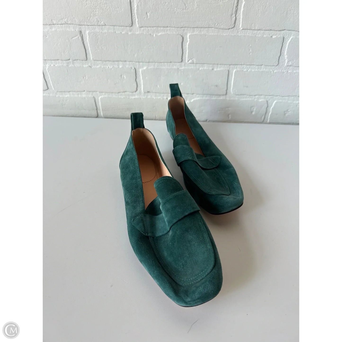 Shoes Flats By J. Crew In Green, Size: 10