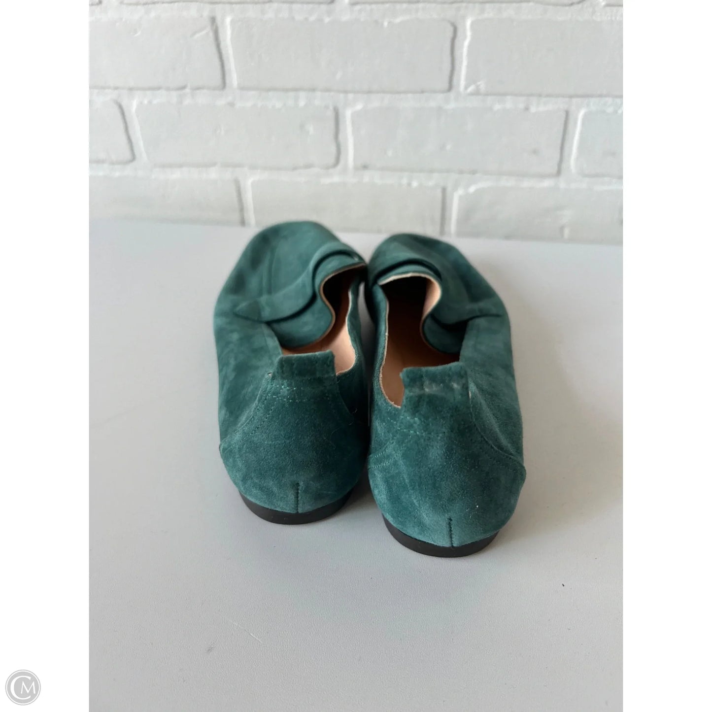 Shoes Flats By J. Crew In Green, Size: 10