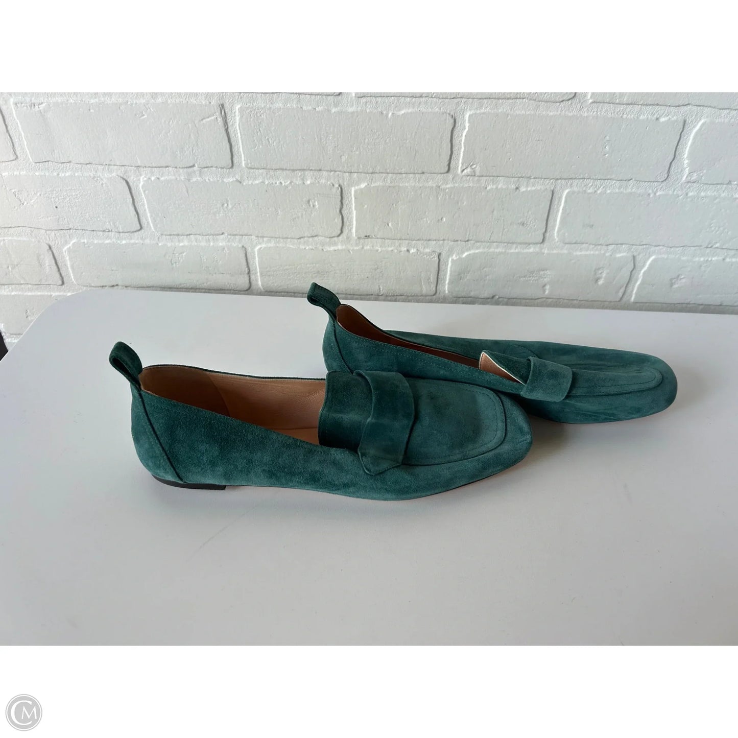 Shoes Flats By J. Crew In Green, Size: 10