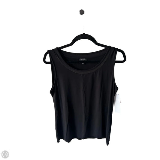 Top Sleeveless Basic By Talbots In Black, Size: M