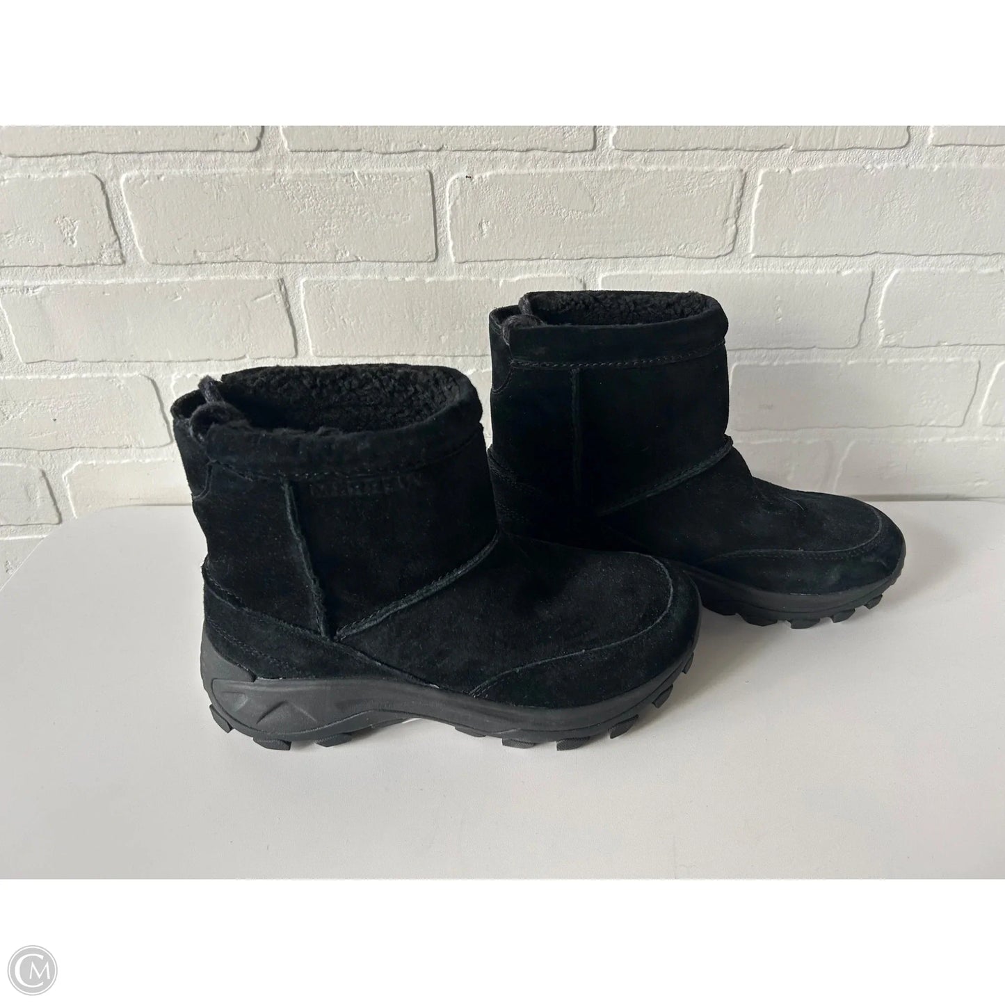 Boots Snow By Merrell In Black, Size: 8