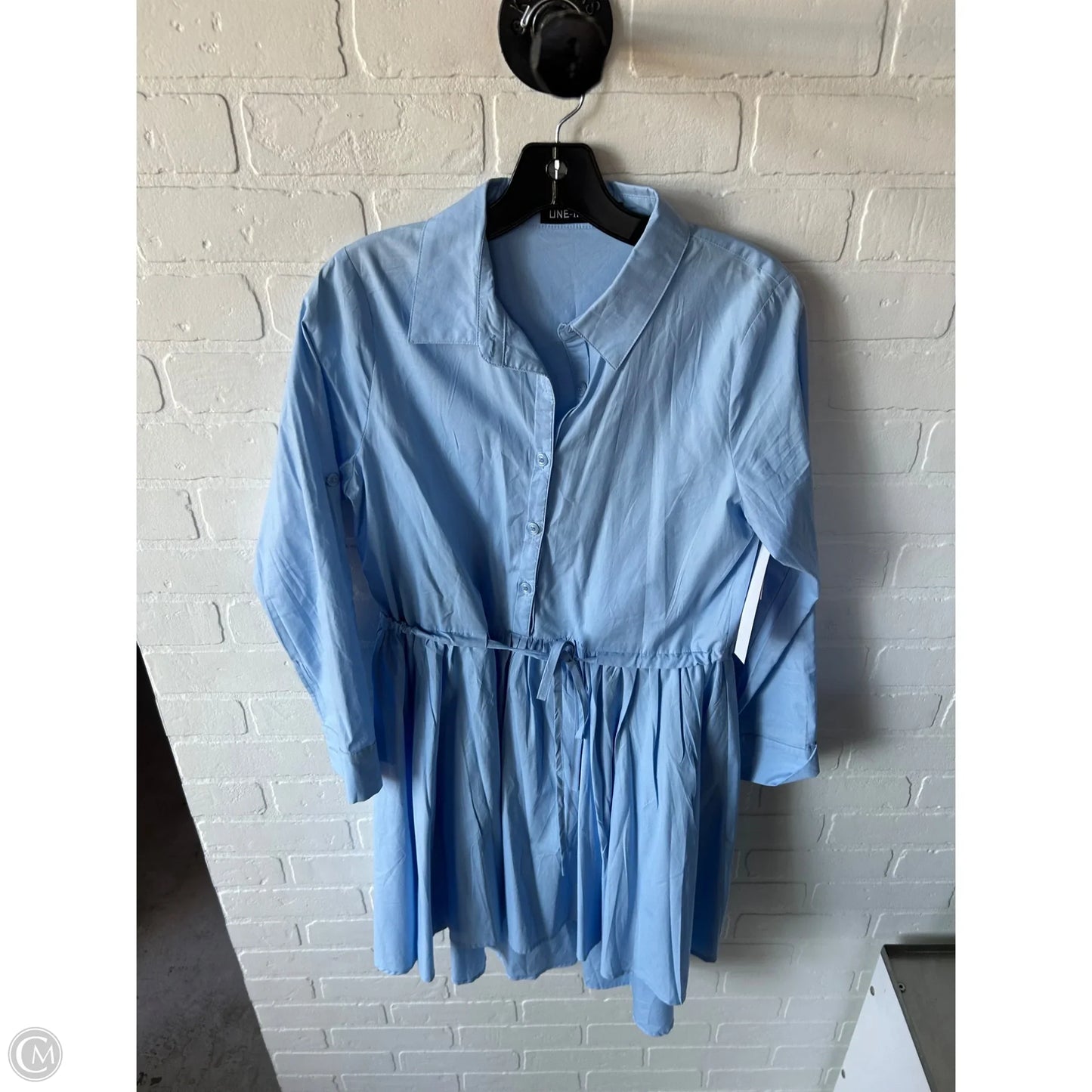 Dress Casual Short By Clothes Mentor In Blue, Size: M