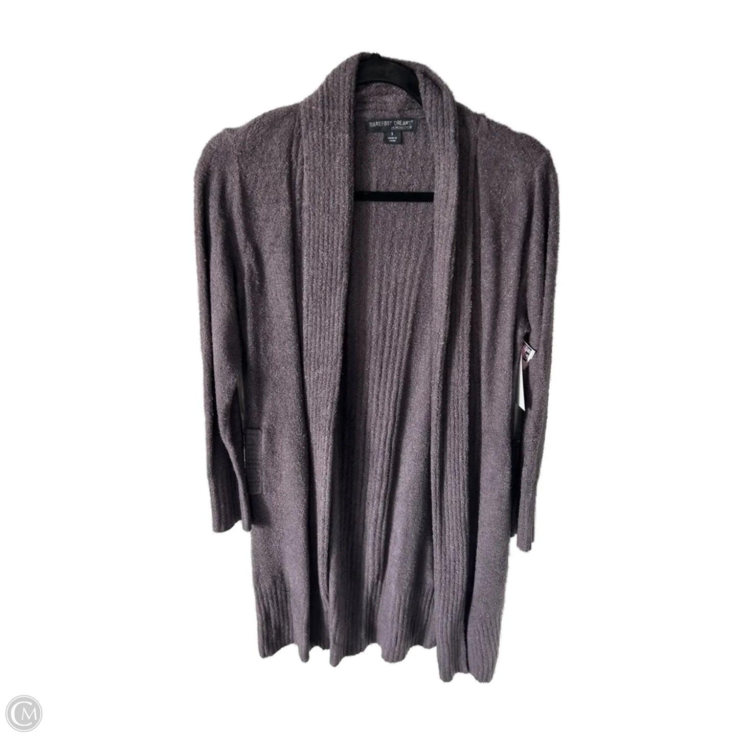 Sweater Cardigan By Barefoot Dreams In Purple, Size: S