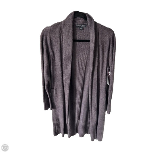 Sweater Cardigan By Barefoot Dreams In Purple, Size: S
