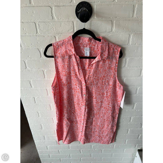 Dress Casual Short By Sigrid Olsen In Pink, Size: L