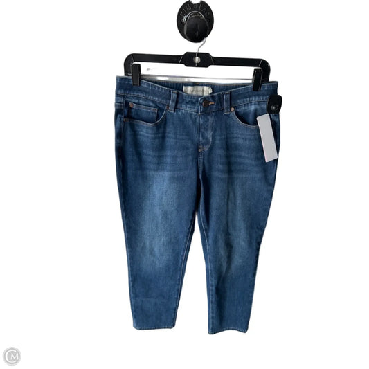 Jeans Straight By Soft Surroundings In Blue Denim, Size: 8p
