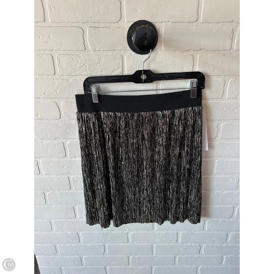 Skirt Mini & Short By Stella And Dot In Black & Gold, Size: 12