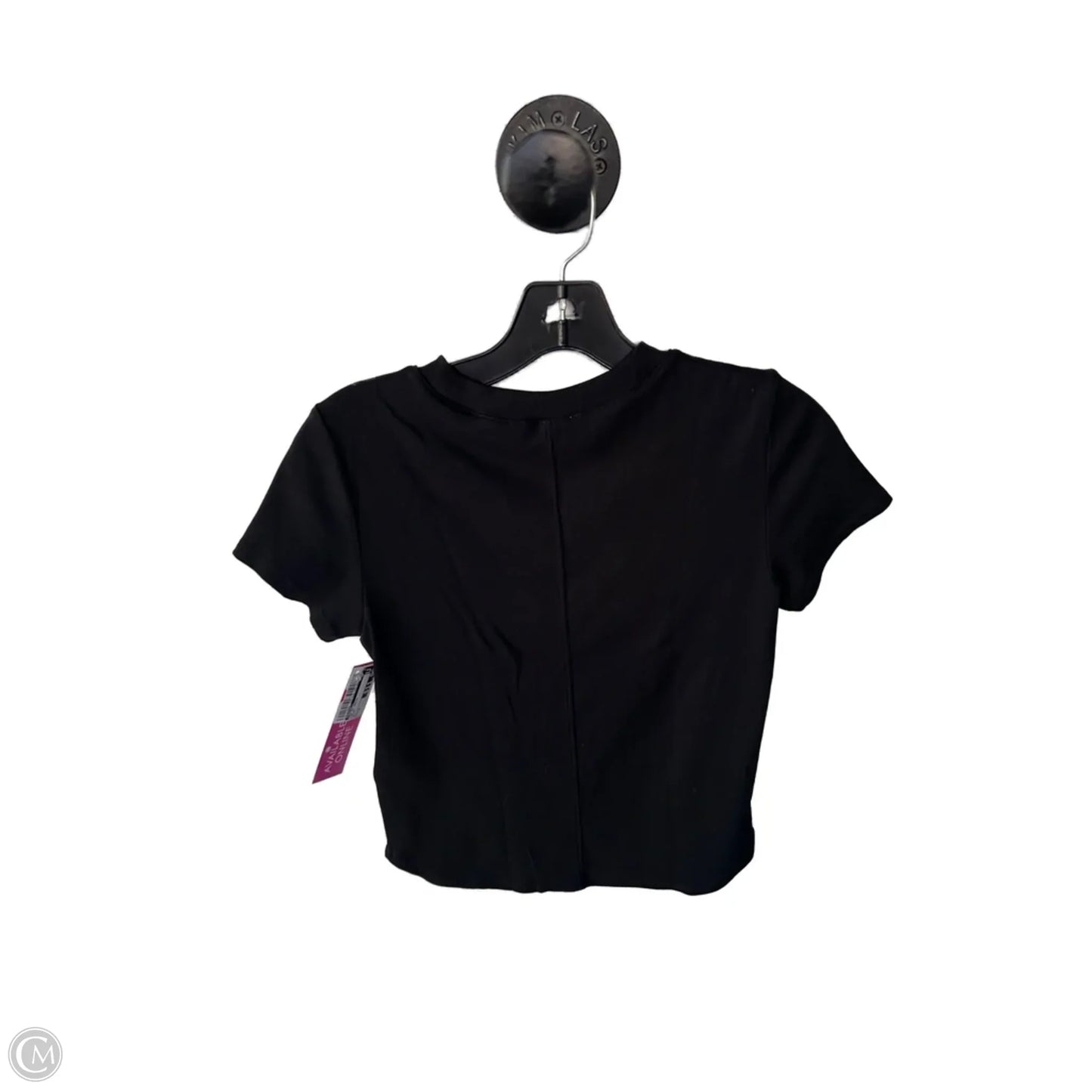 Top Short Sleeve Basic By Madewell In Black, Size: S