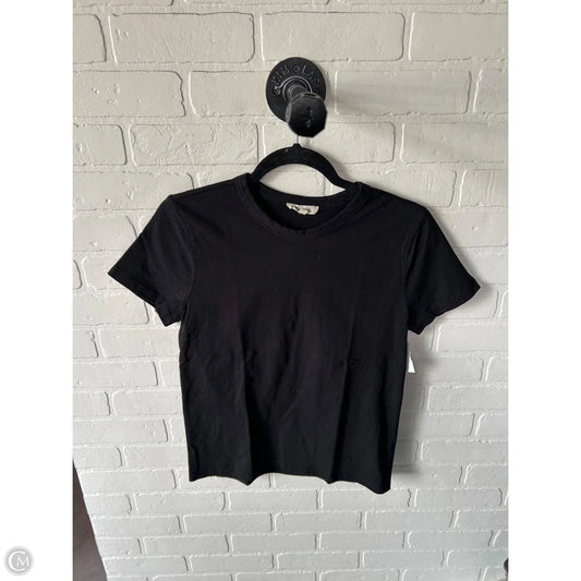 Top Short Sleeve Basic By Madewell In Black, Size: Xs