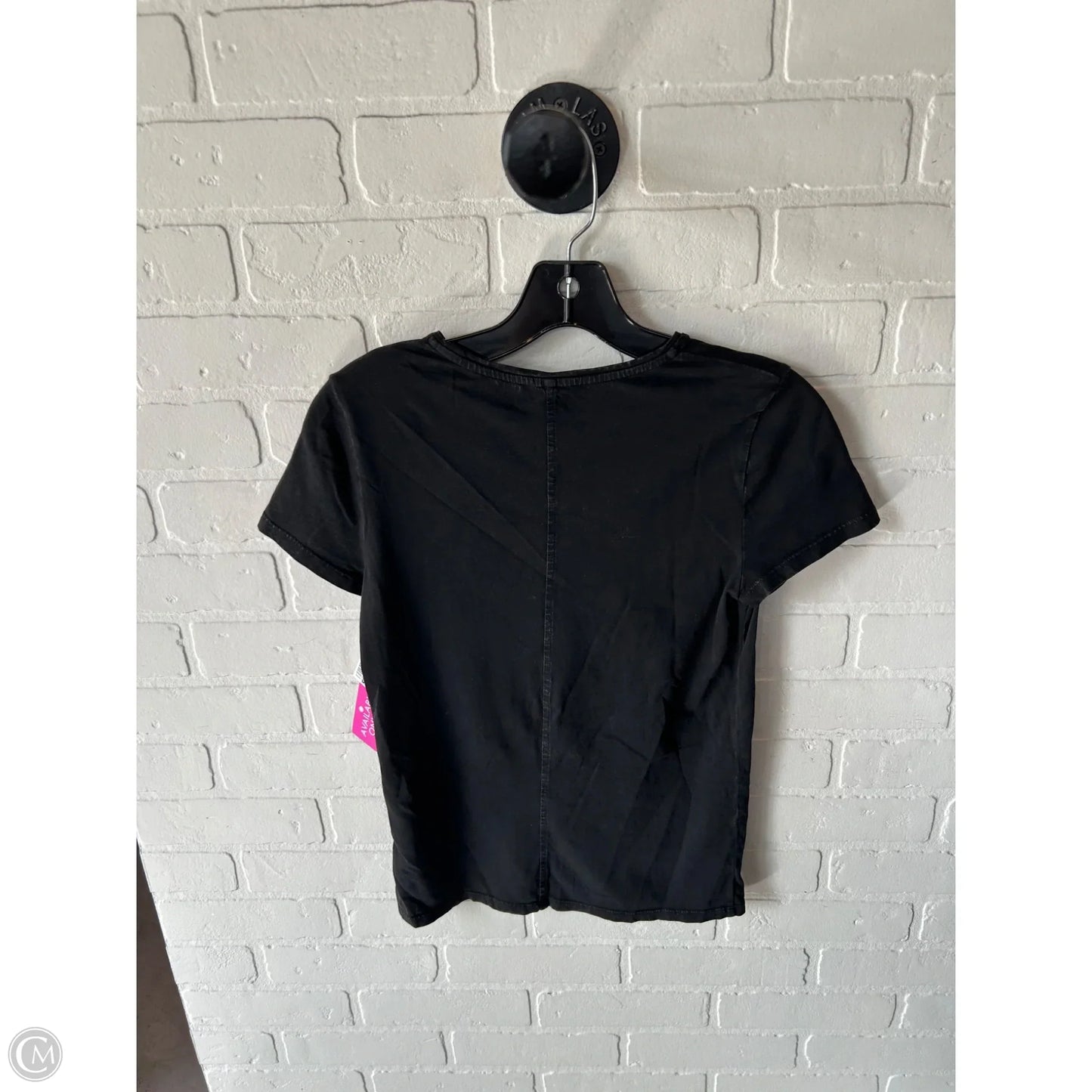Top Short Sleeve Basic By Madewell In Black, Size: S