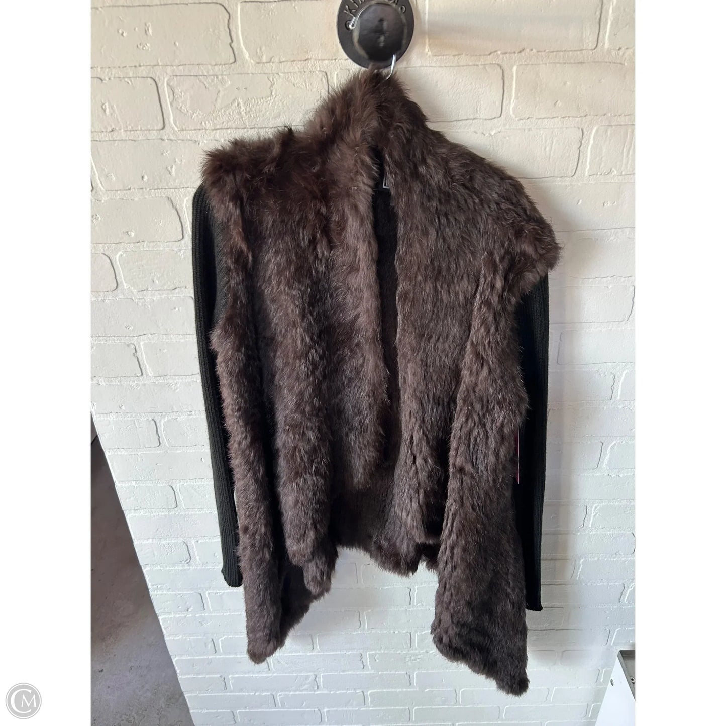 Jacket Other By Love Tree In Black & Brown, Size: L