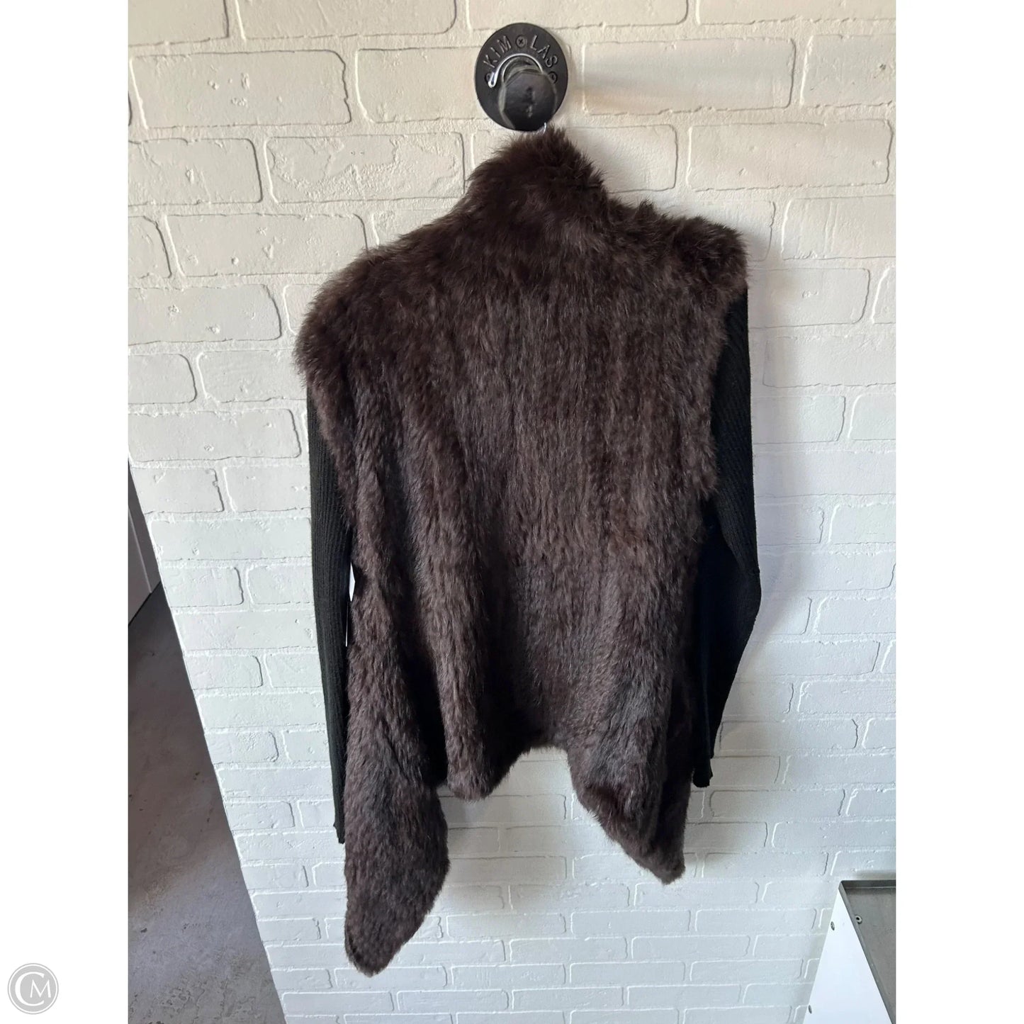 Jacket Other By Love Tree In Black & Brown, Size: L