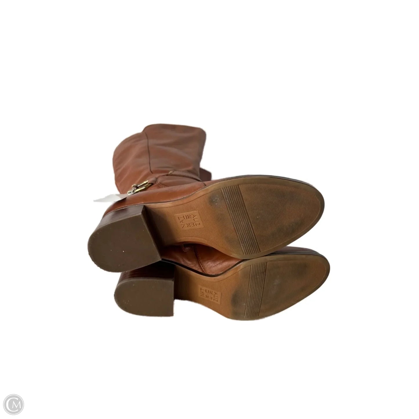 Boots Knee Heels By Naturalizer In Brown, Size: 9