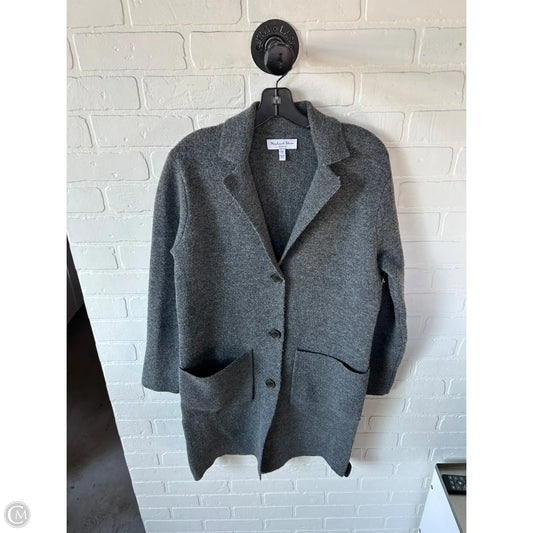 Sweater Cardigan By Michael Stars In Grey, Size: Xs