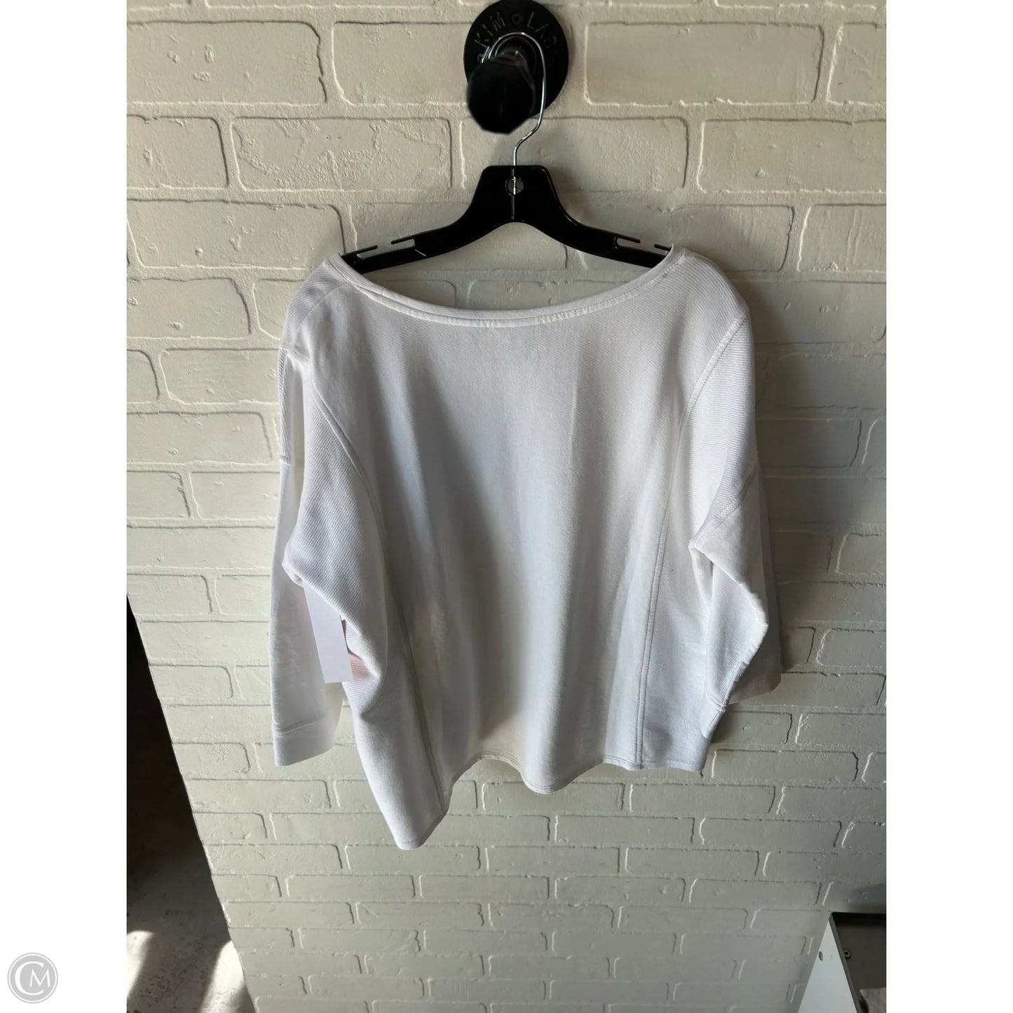 Sweatshirt Crewneck By J. Jill In White, Size: Lp