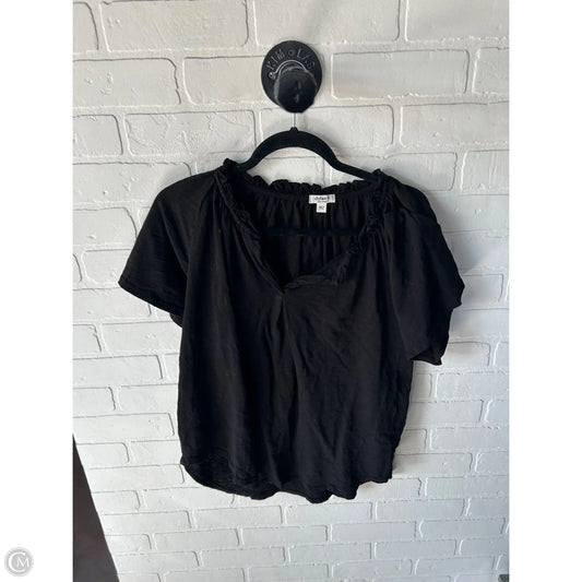 Top Short Sleeve By Dylan In Black, Size: Xl