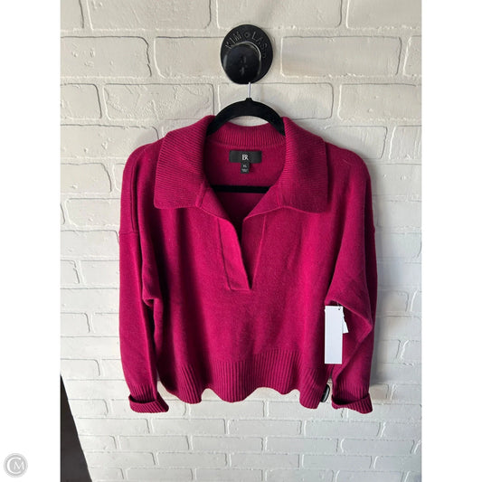 Sweater By Banana Republic In Pink, Size: Xl
