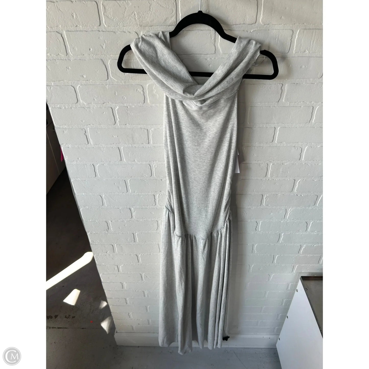 Dress Casual Maxi By Cmb In Grey, Size: L