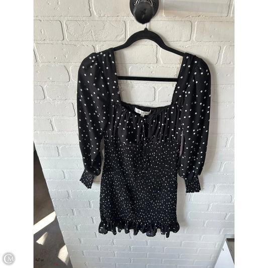 Dress Casual Short By Clothes Mentor In Black & White, Size: S